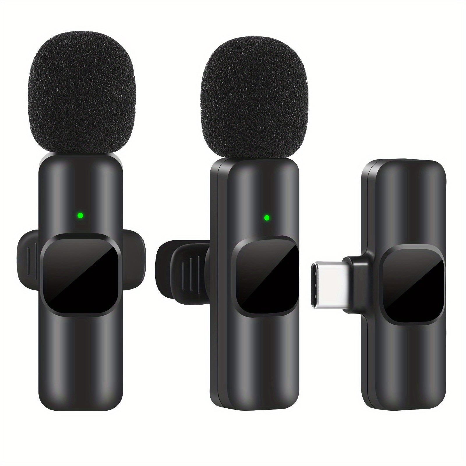 Professional Wireless Lavalier Microphone - Perfect for Video Recordings and Live Streaming