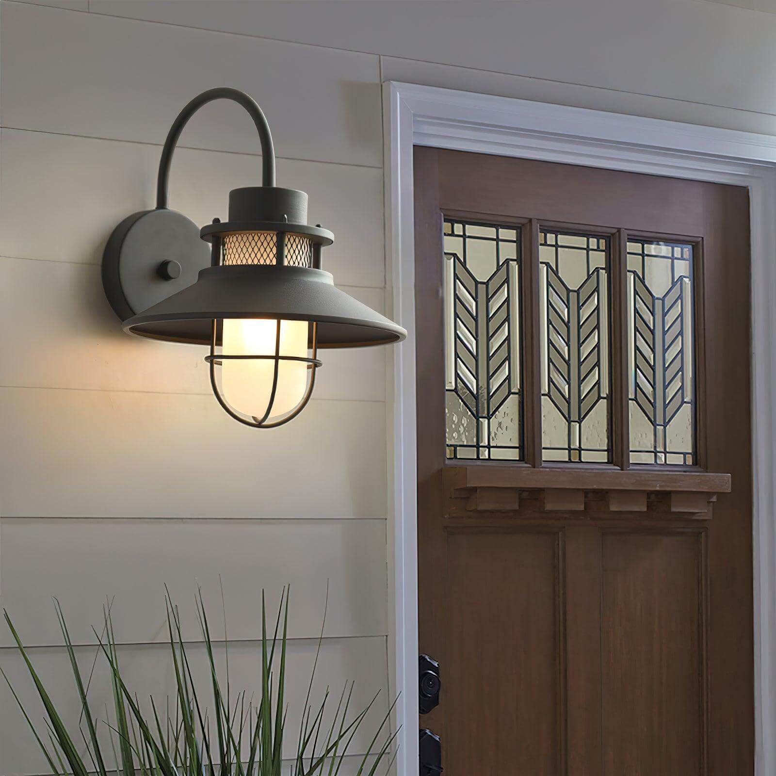 Industrial Outdoor Wall Light - Weatherproof