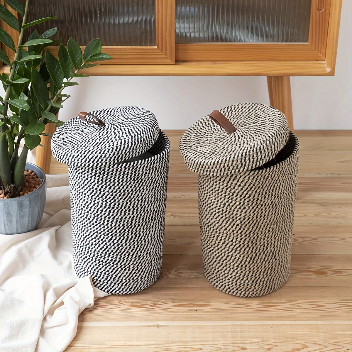 Bohemian Storage Basket - For a Stylish Bathroom