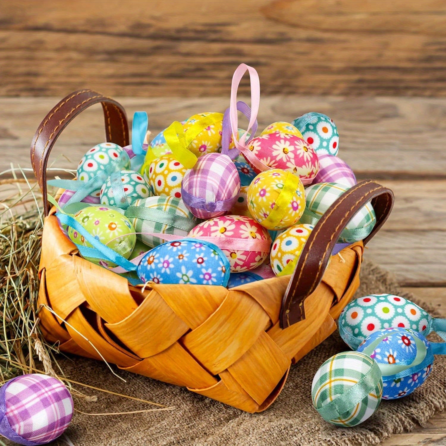 24 Pieces Colourful Easter Eggs – Perfect for Easter Decorations and Spring Celebrations
