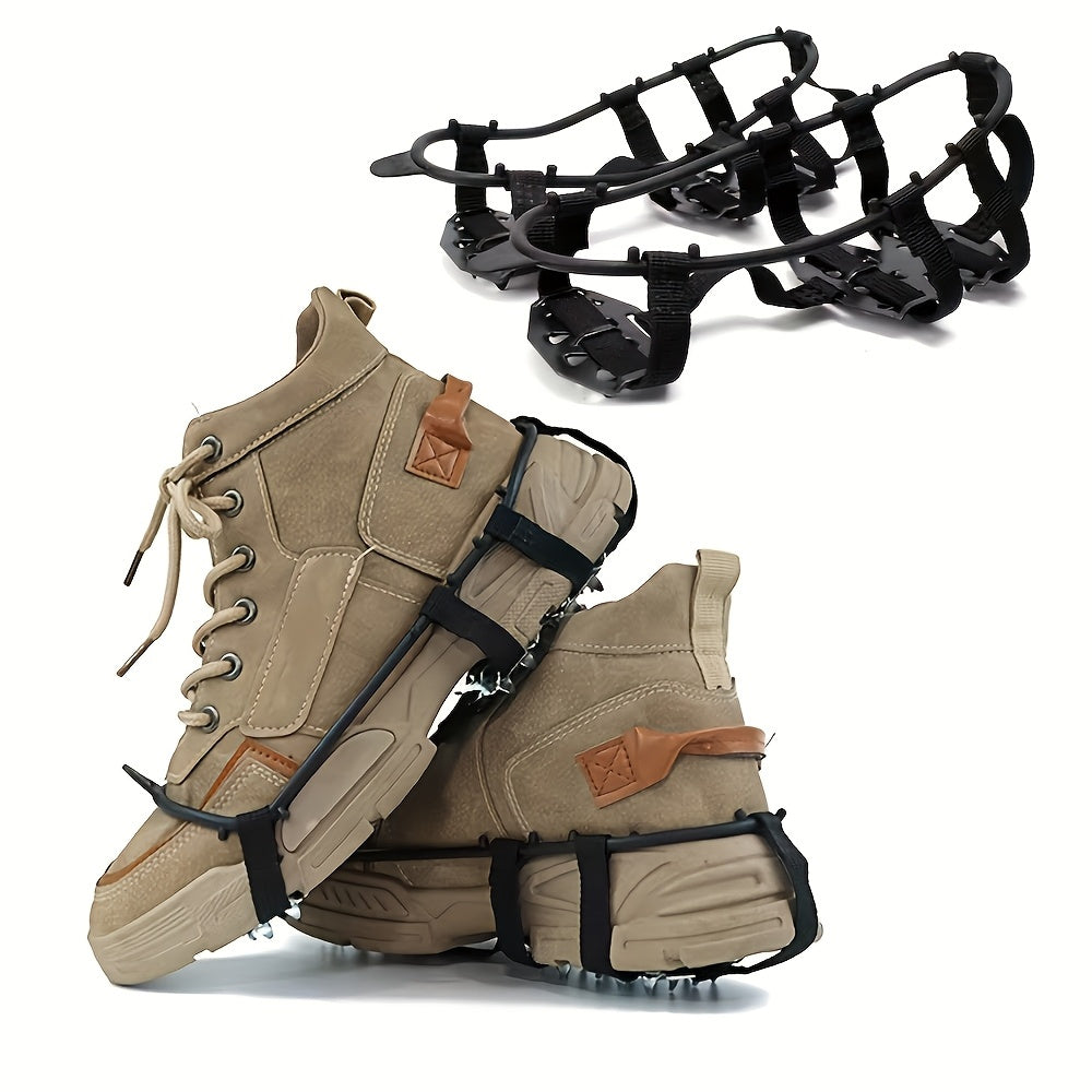 24-Tooth Anti-Slip Crampons – Perfect for Walking, Climbing and Winter Sports
