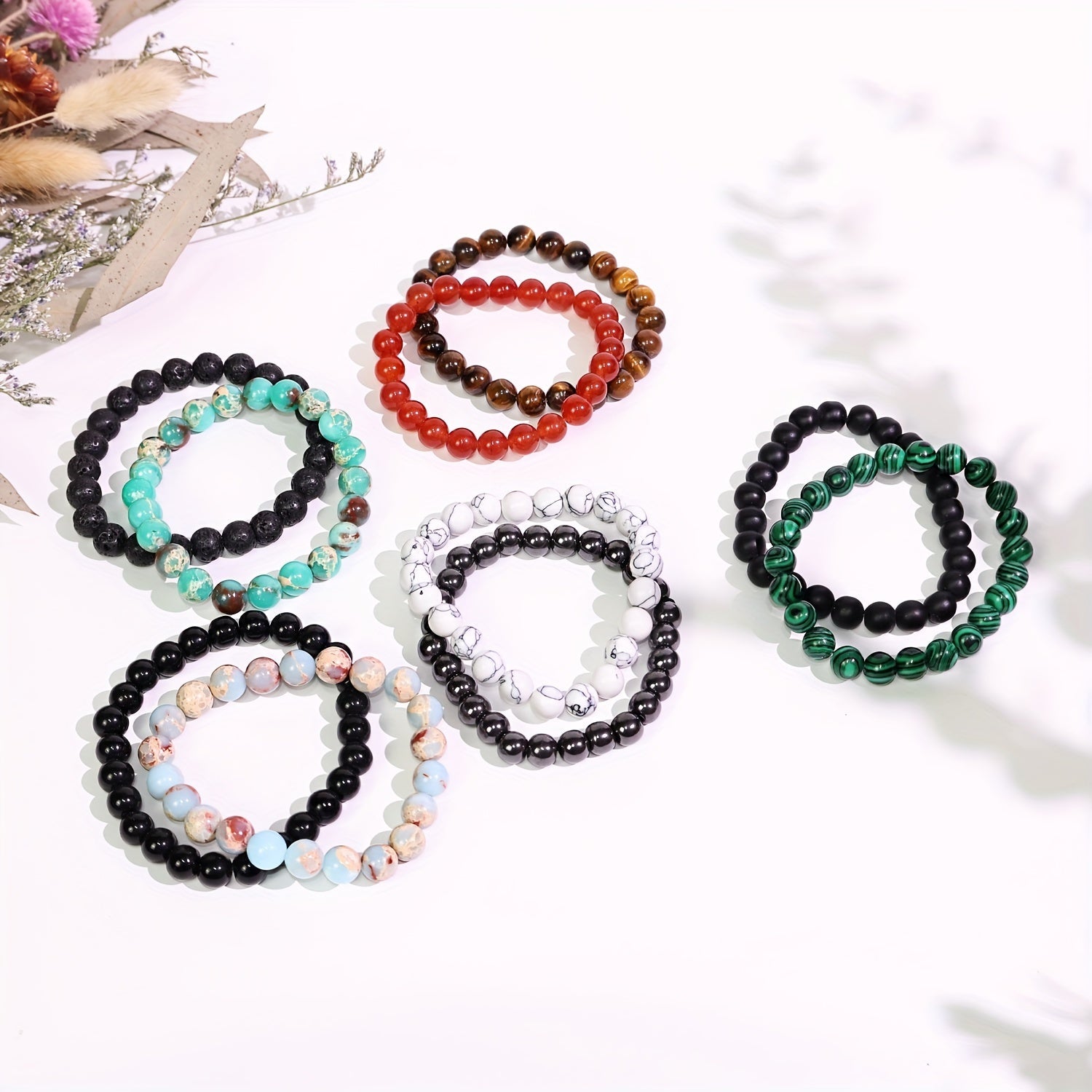 Colourful Natural Stone Bracelets - For a Stylish Flair