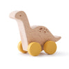 Wooden Dinosaur with Wheels for Children – Buy 1, Get 1 Free Promotion
