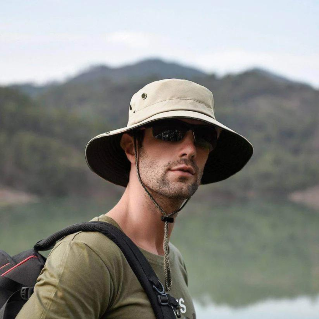 Water-Repellent Outdoor Bucket Hat with UV Protection – ShieldFlex Pro