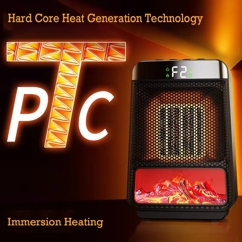 NeutralHeat - Energy-Efficient Electric Heater - Heats Quickly and Easily, Efficient for Large Spaces