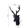 3D Deer Head Sculpture for a Majestic Atmosphere – RegalDeer