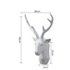 3D Deer Head Sculpture for a Majestic Atmosphere – RegalDeer