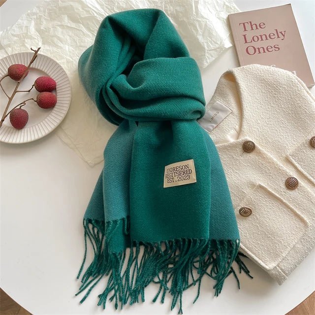 Soft and Warm Wool Scarf - MERIVA