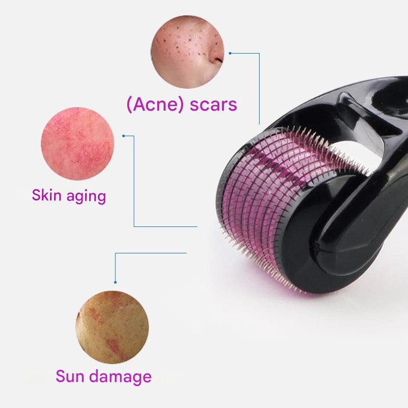 Anti-Aging Microneedle Roller – Luméra