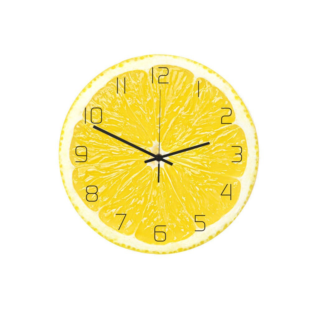 Fruit Fiesta Wall Clock - Cheerful Decoration for Your Space