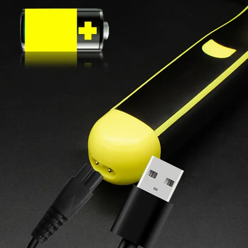 Wet and dry shaver for the whole body