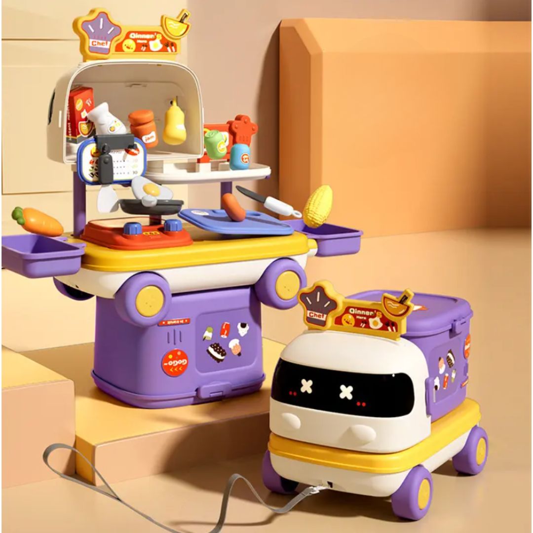 Multifunctional Toy Kitchen and Dressing Set - Creative and Fun
