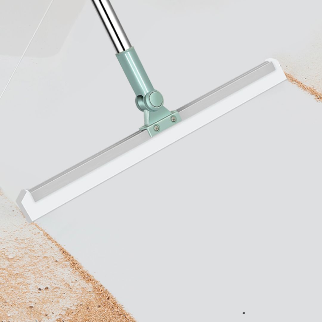 SiliconeSweep Pro Broom | Advanced ergonomic broom with silicone bristles for all floor types