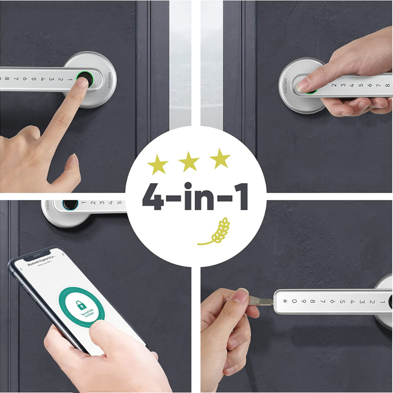 Smart Door Knob with Fingerprint - Security and Convenience in One