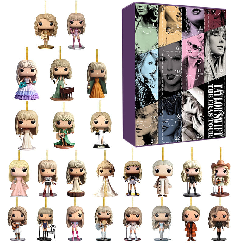 IconCharm Taylor Swift Advent Calendar | Festive 24-Day Countdown with Unique Collectibles