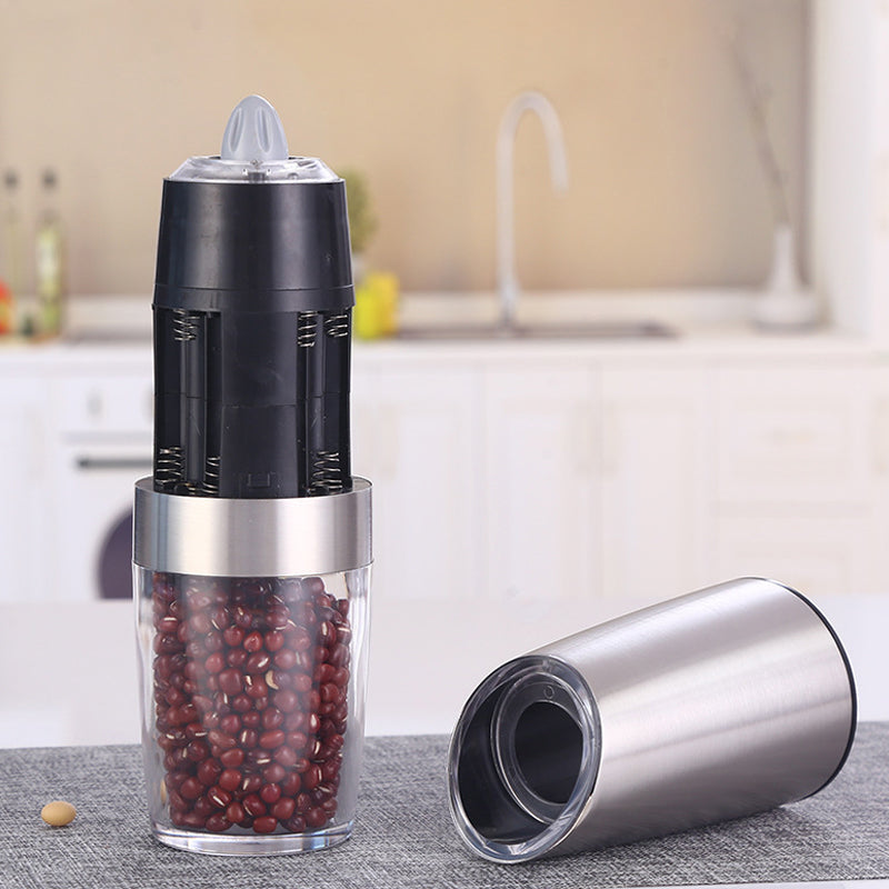 Electric Gravity Induction Salt and Pepper Mill