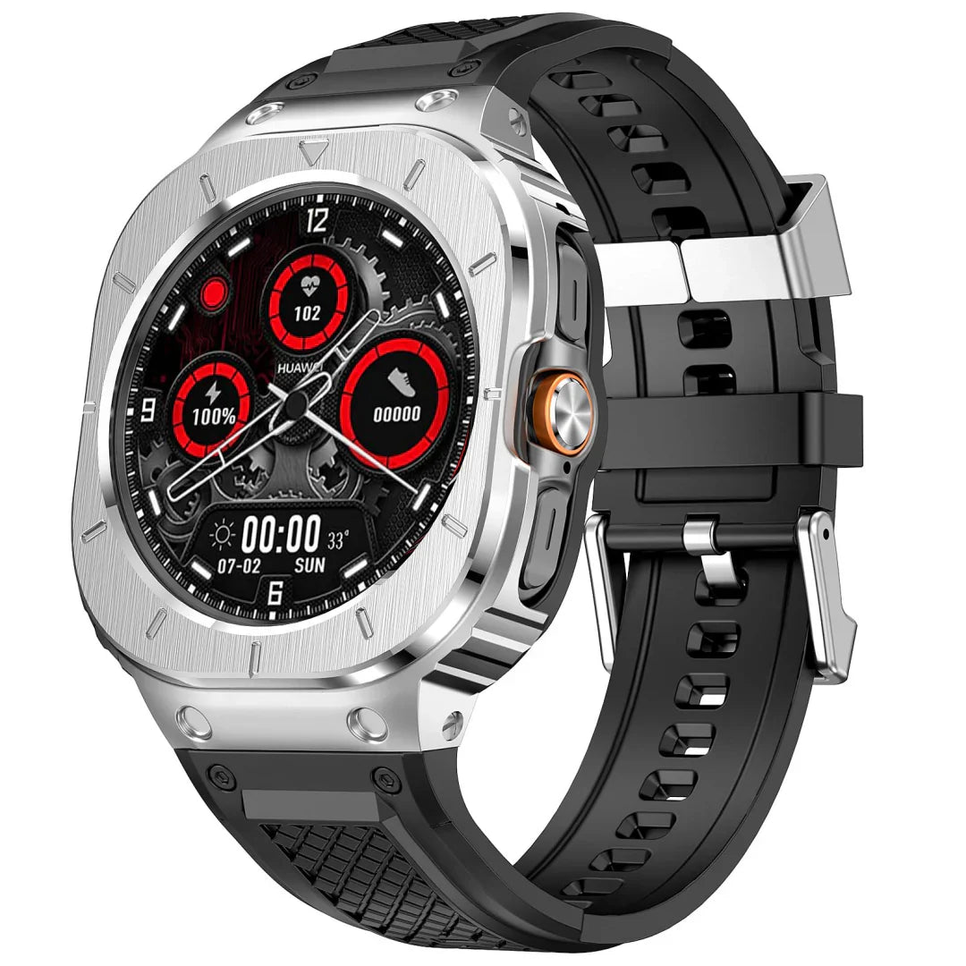 Rugged Stainless Steel Housing Set for Samsung Galaxy Watch Ultra