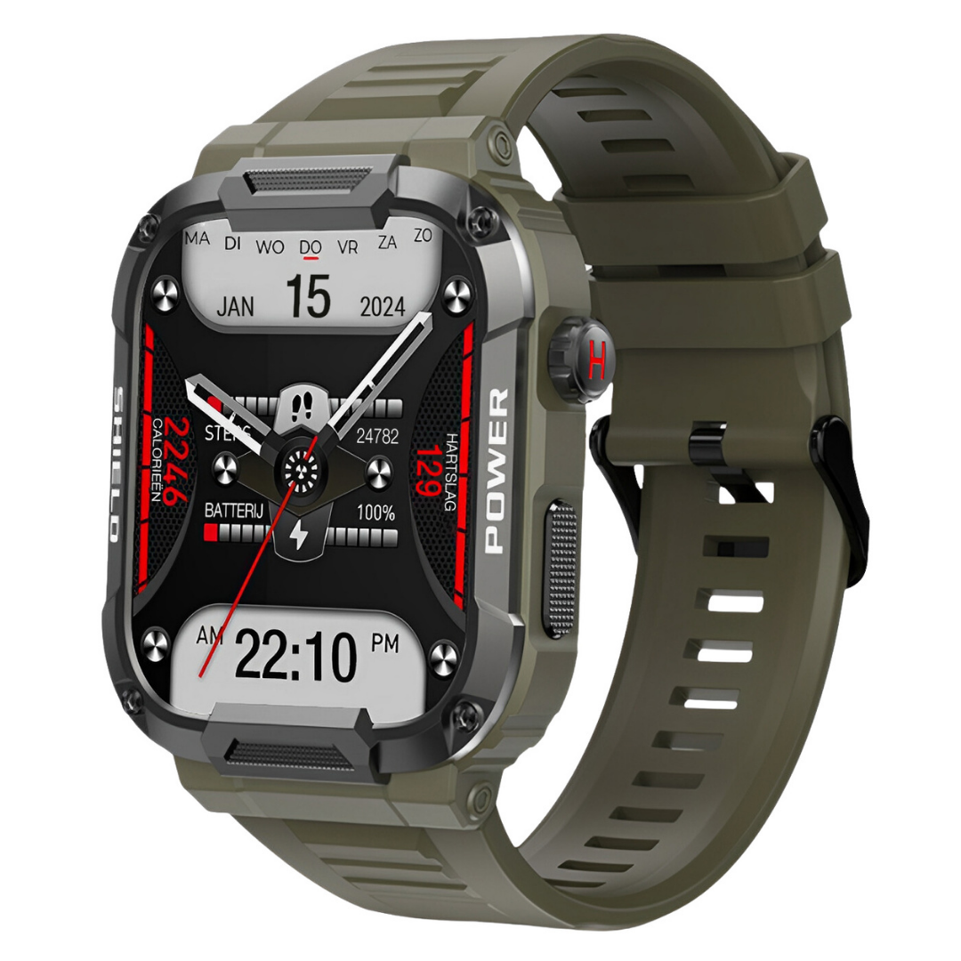 Robust Smartwatch for Men - IronPulse X1