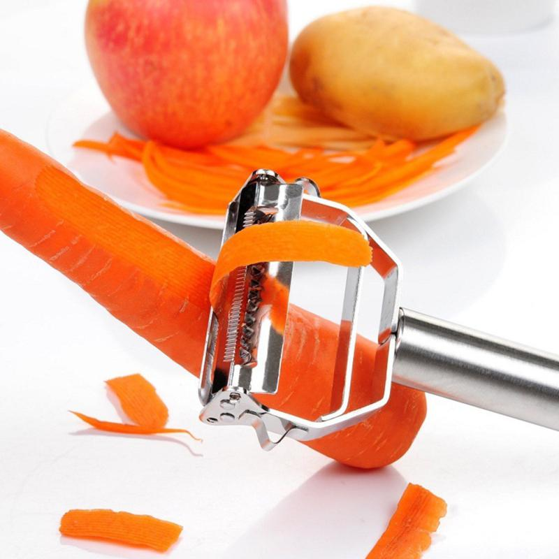 Sandsberg | Ultra-Sharp Stainless Steel Multi-Function Vegetable Peeler & Julienne Cutter