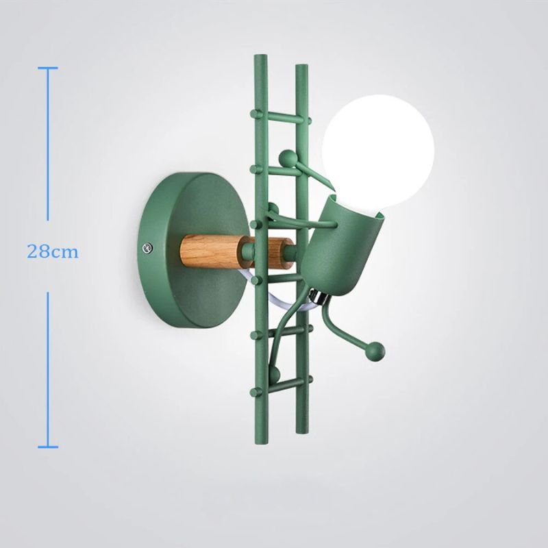 GlowClimb Designer Sconce | Unique staircase wall lamp for cozy bedrooms and living rooms