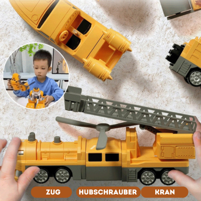 Transforming Robot Car - Creative Toy for Adventurous Kids