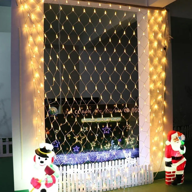 Solar Fish Net Lights