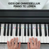 Removable Note Labels Made of Silicone for 88-Key Pianos and Keyboards