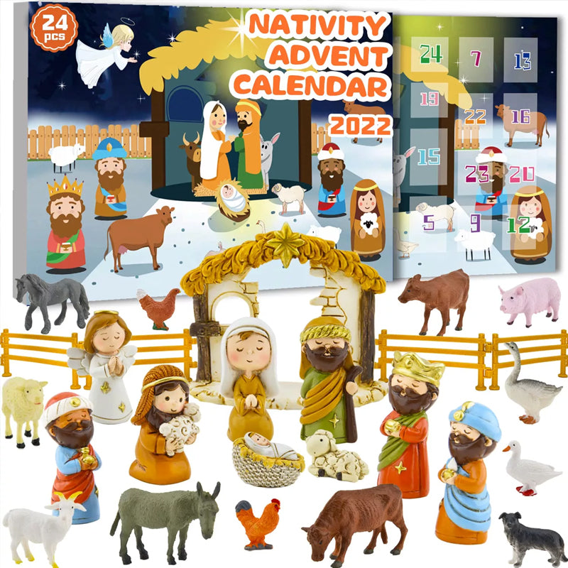 Christmas Nativity Advent Calendar - For a Magical Christmas Experience
