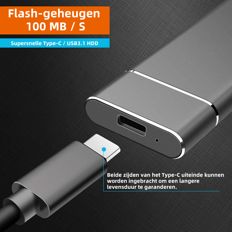 Ultra-fast external portable hard drive