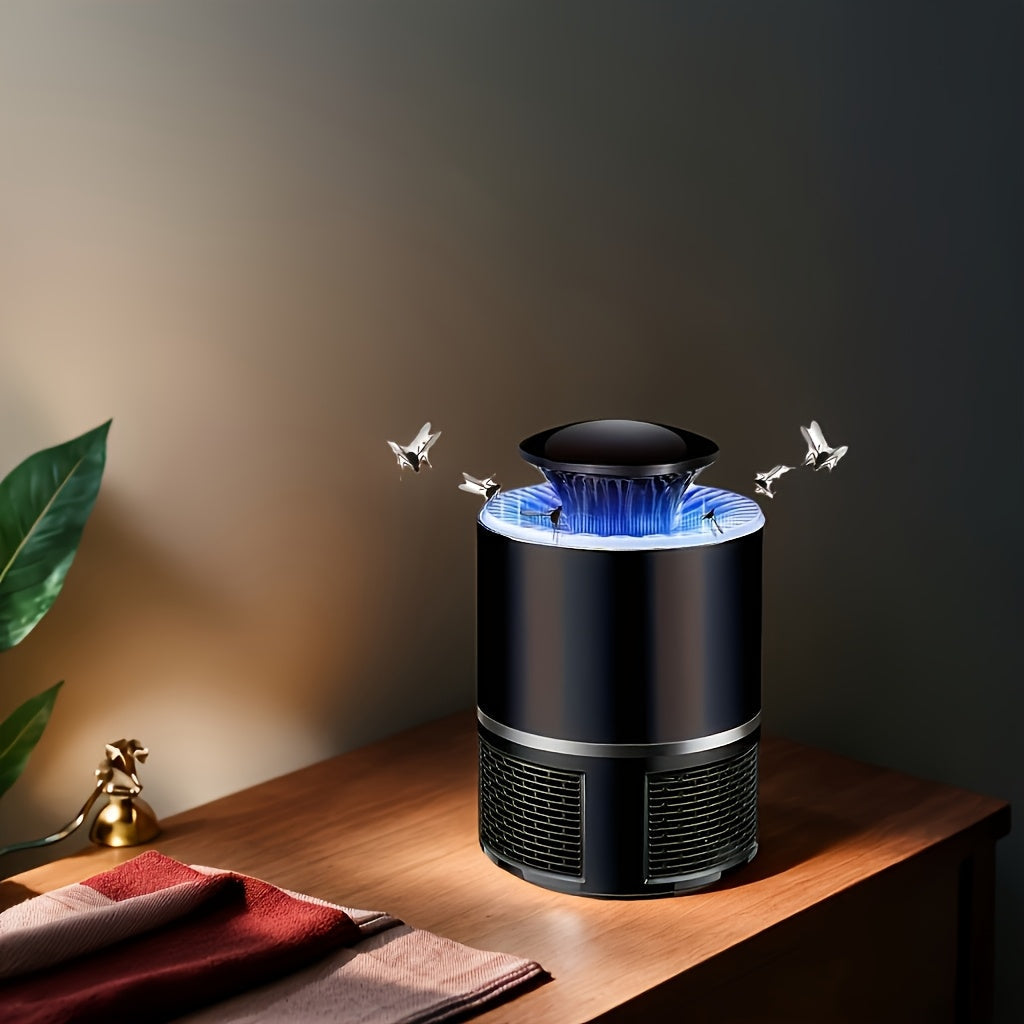 USB Silent Mosquito Lamp – Automatic Insect Catcher with Blue Light