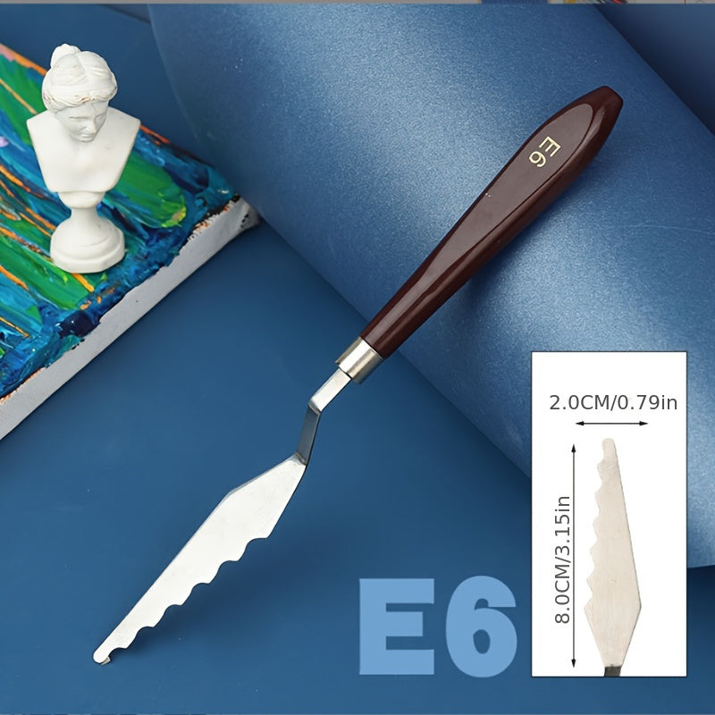 MasterBlend Palette Knife Set – Precision and Creativity for Oil Painting