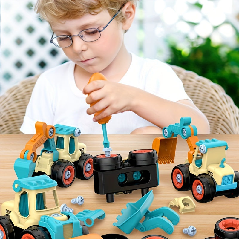 DIY Truck Building Set - Creative Toy for Children