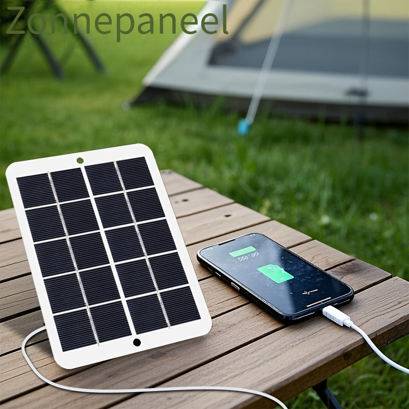 Portable Solar Panel with USB – Power Anytime, Anywhere