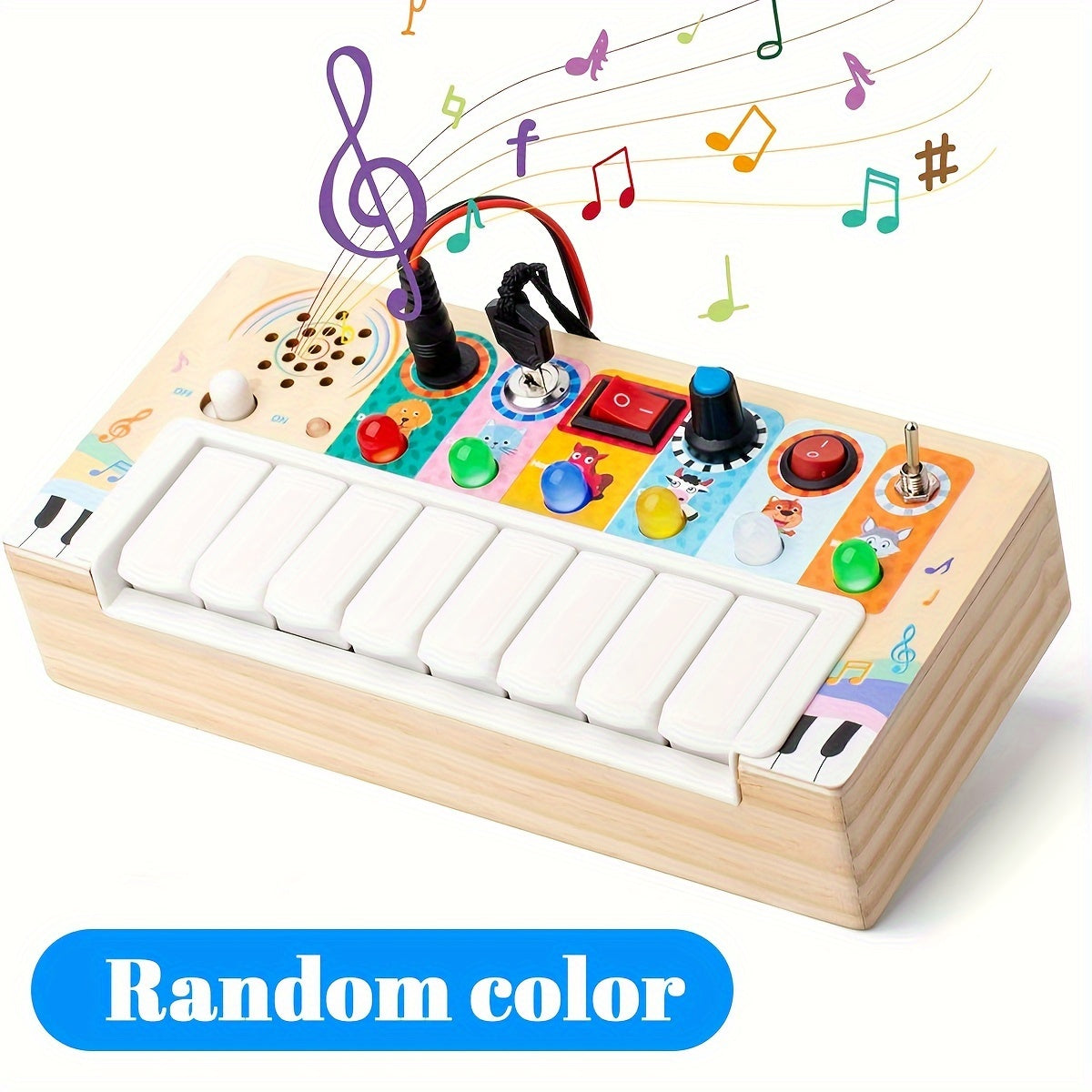 Educational Music Playboard for Children - Learning and Playing with Sound and Lights