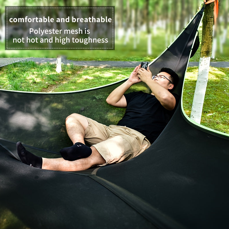 Outdoor Triangle Hammock – Spacious, Breathable and Sturdy for Camping