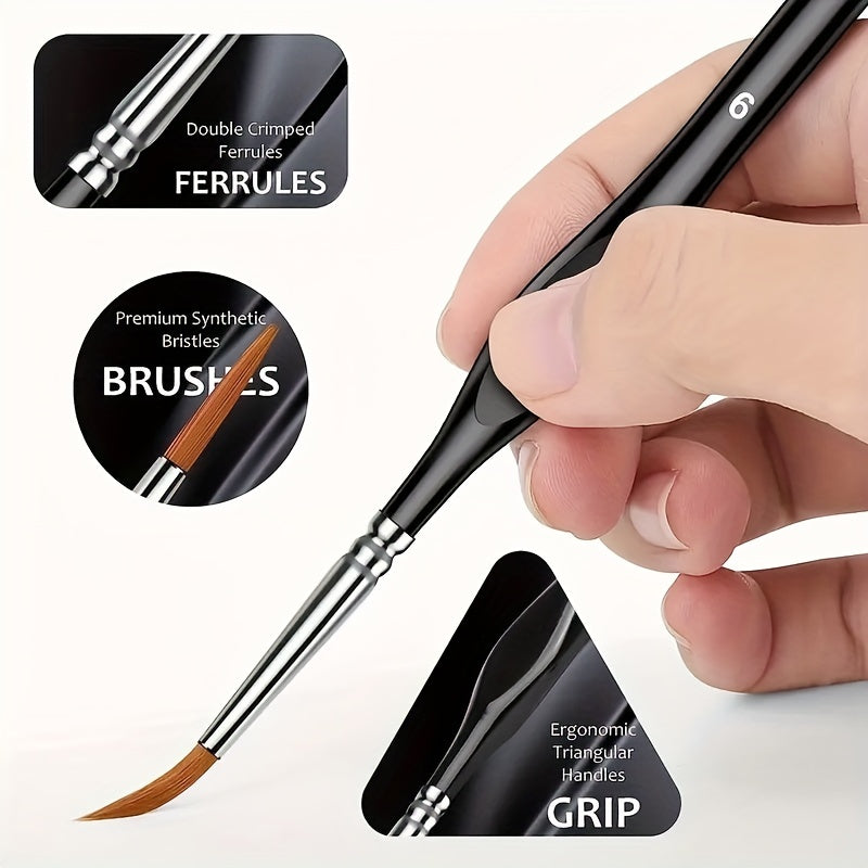 Precision Detail Brush – Ideal for Accurate Painting and Detailed Artwork