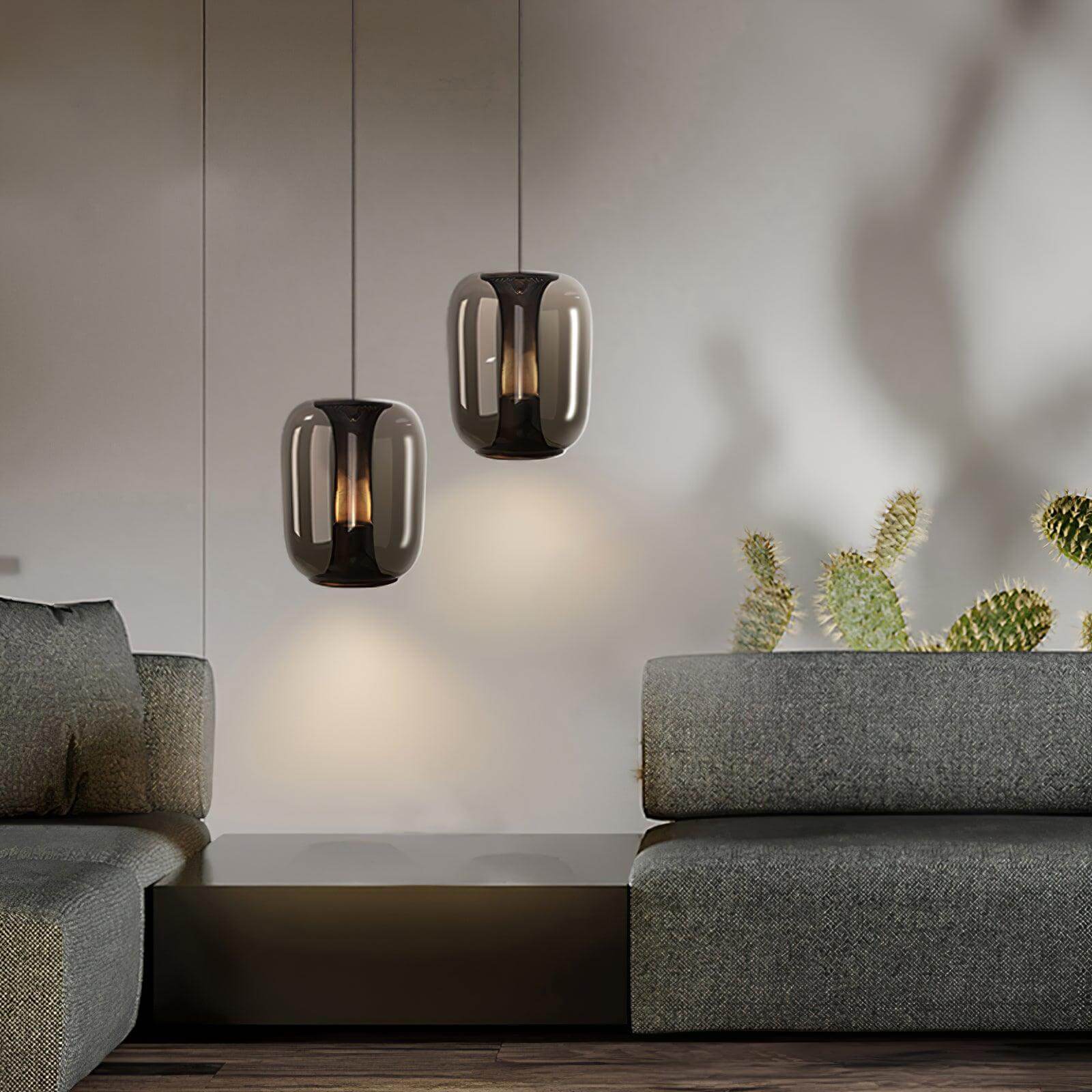 Modern Glass Pendant Lamp - Stylish & Atmospheric