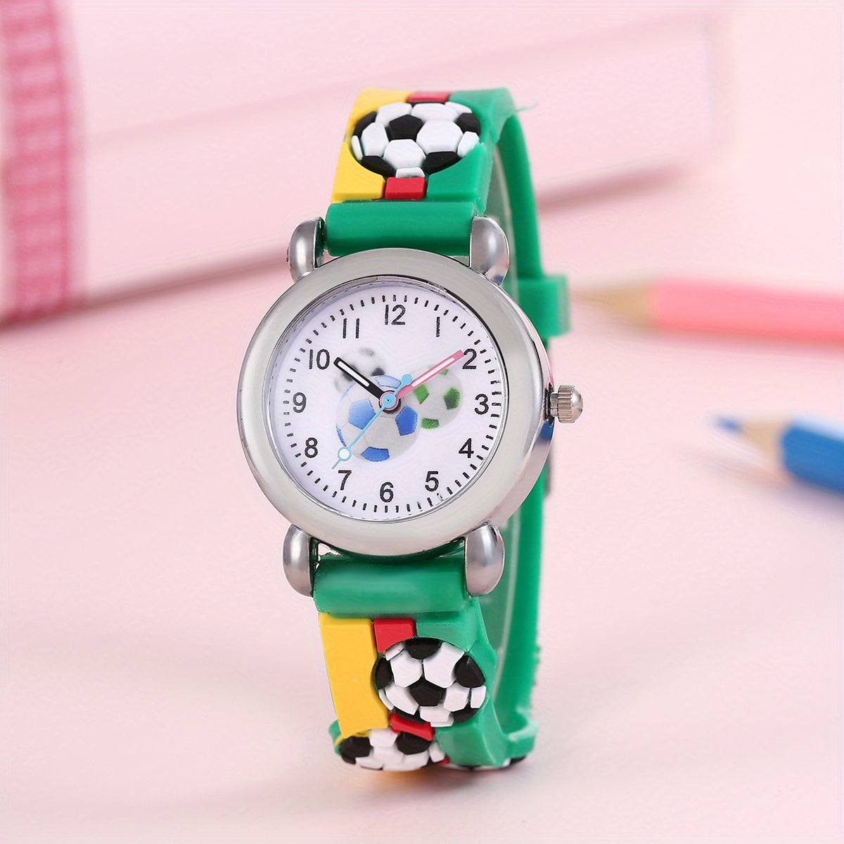 Football Cartoon Watch for Kids - Learn the Time with Fun