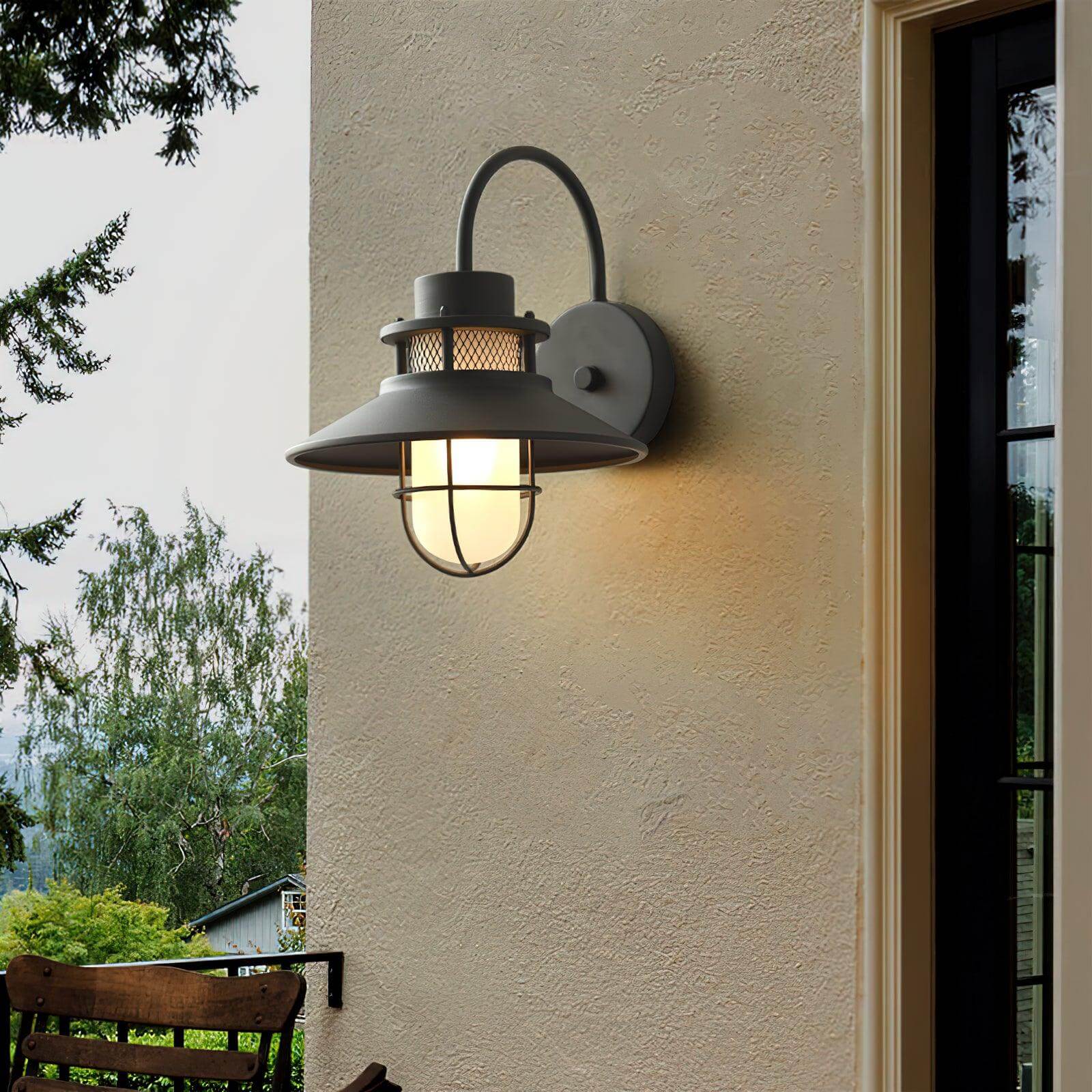 Industrial Outdoor Wall Light - Weatherproof