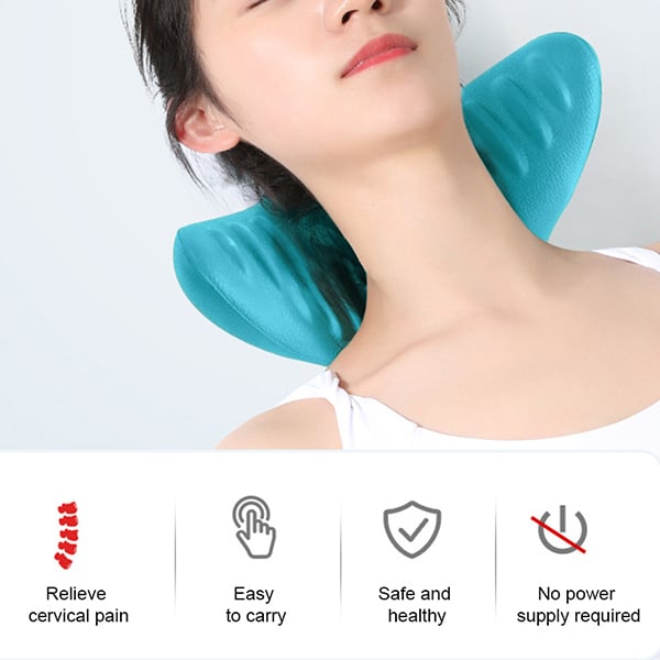 Ergonomic Neck Massage Cushion without Power – NeckEase Stretch