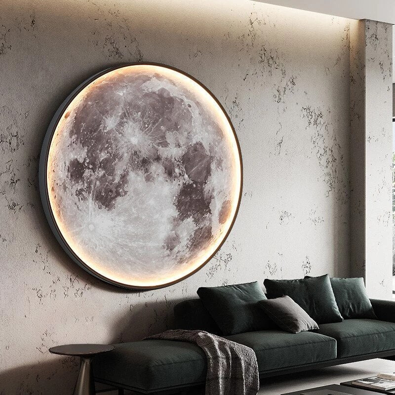 Moon Lamp - Magical Ambient Lamp with 3D Moon Design