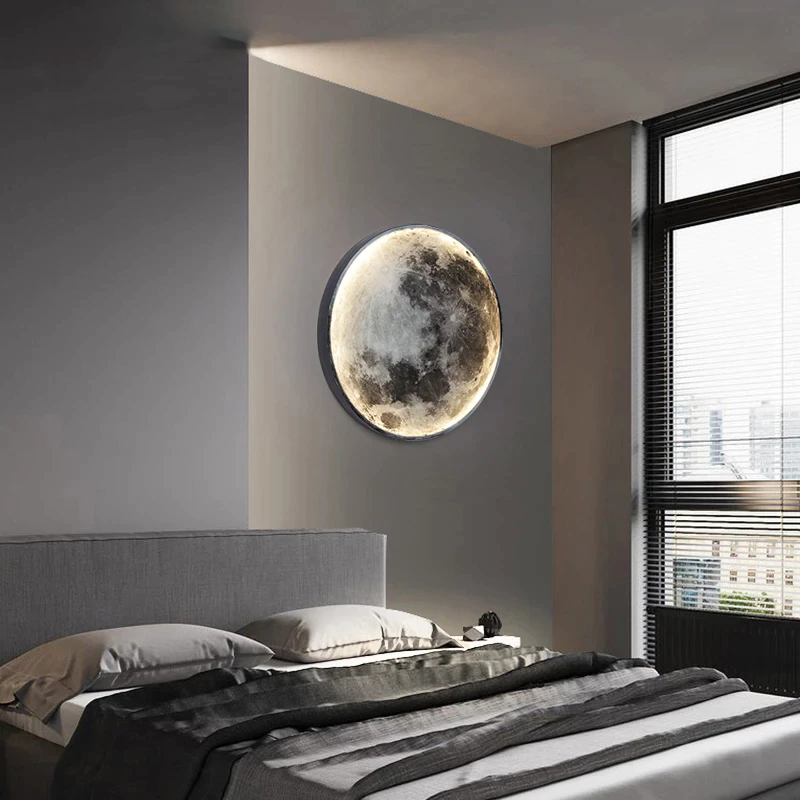 Moon Lamp - Magical Ambient Lamp with 3D Moon Design