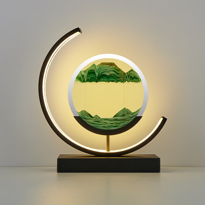 Abyss 3D Sand Shell Table Lamp - Relaxation & Art in One
