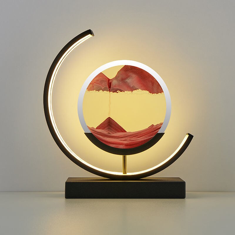 Abyss 3D Sand Shell Table Lamp - Relaxation & Art in One