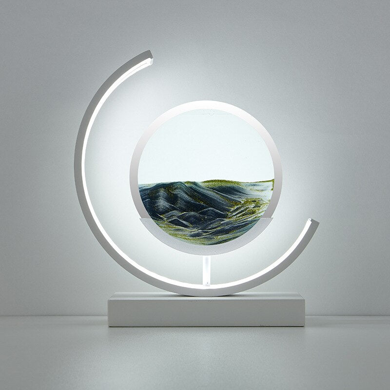 Abyss 3D Sand Shell Table Lamp - Relaxation & Art in One