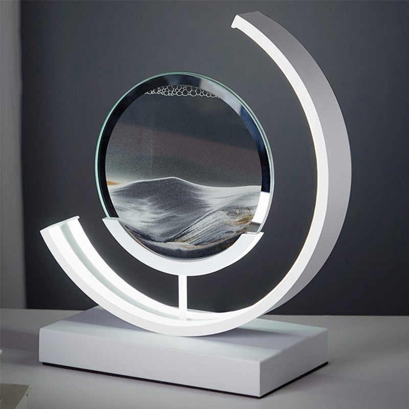 Abyss 3D Sand Shell Table Lamp - Relaxation & Art in One