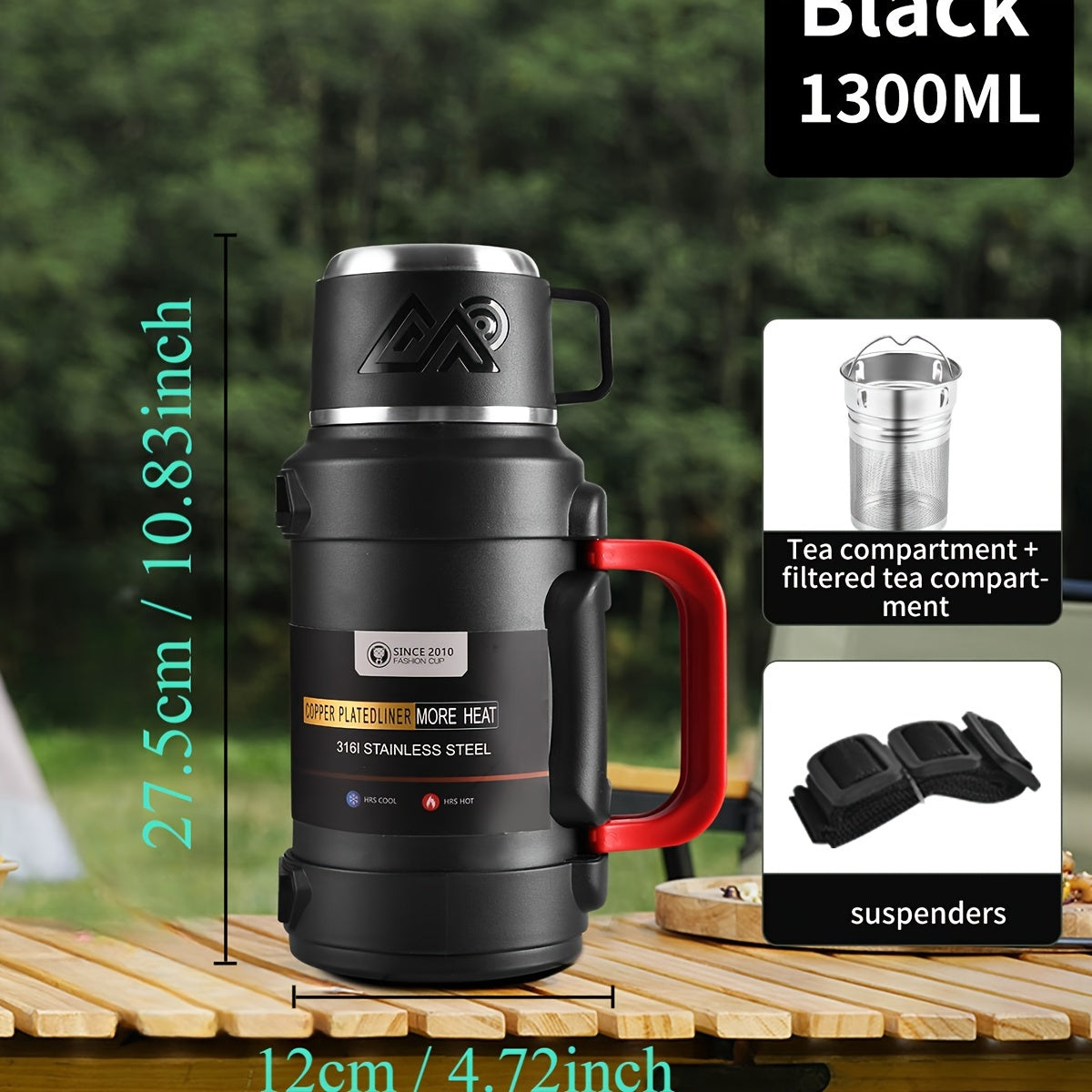 Robust Insulated Thermos Flask – Durable and Convenient