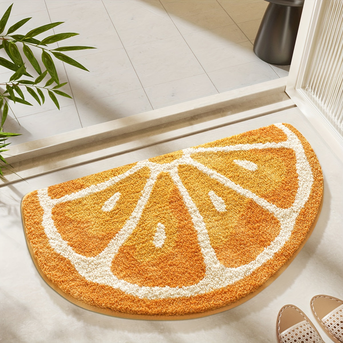 Fruit-Inspired Bathroom Mat – Soft and Absorbent