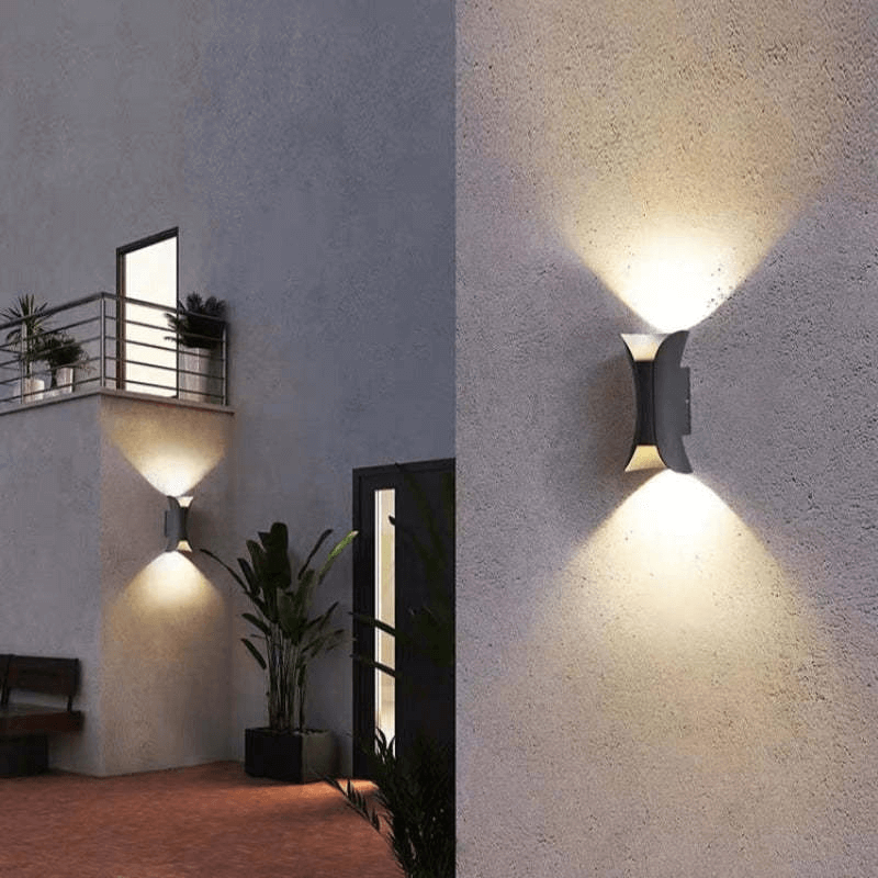 Outdoor LED Aluminium Wall Lamp - Waterproof
