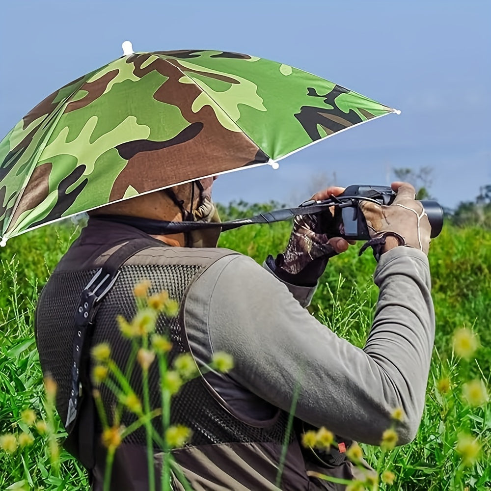 SunShade Umbrella Hat – Lightweight, UV-Protective, and Hands-Free